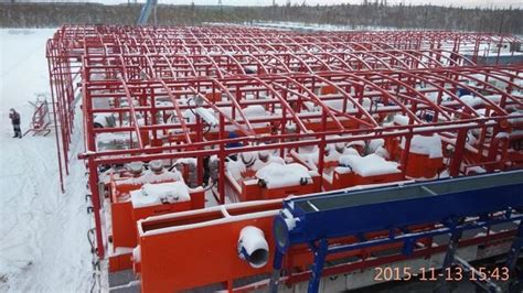 CBM Mud System Russia|ZJ50LDB Solids Control System In Russia.